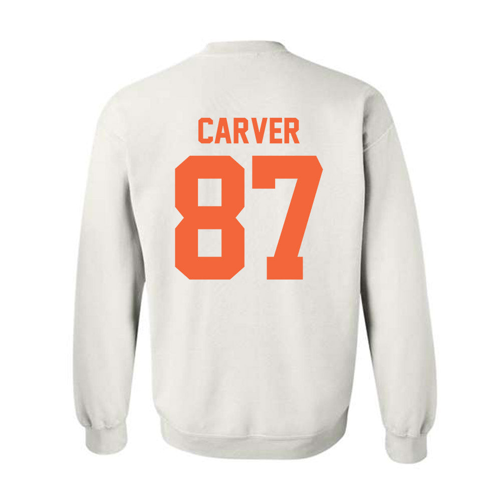 Miami - NCAA Football : Hunter Carver - Classic Shersey Crewneck Sweatshirt