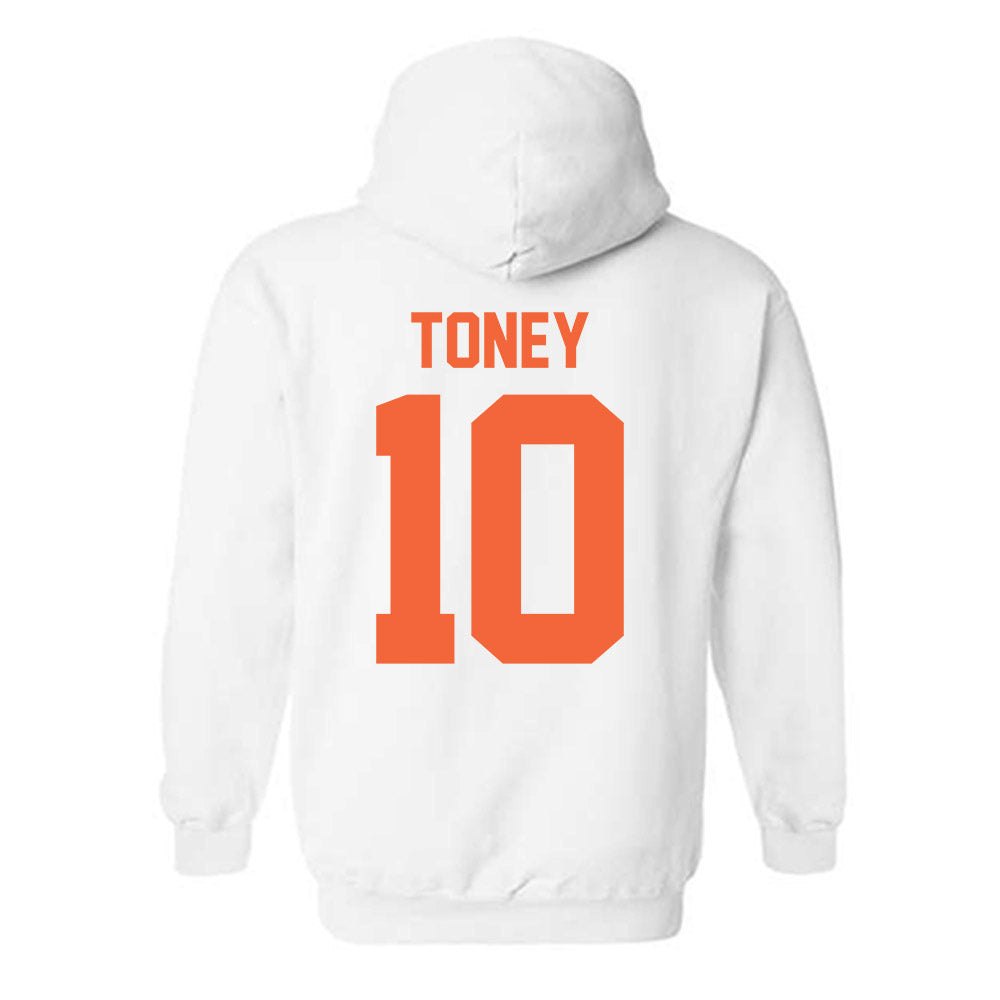 Miami - NCAA Football : Malachi Toney - Classic Shersey Hooded Sweatshirt-1