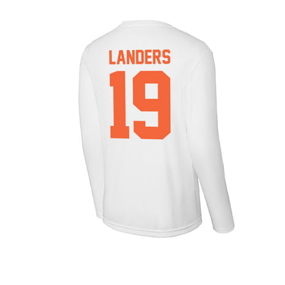 Miami - NCAA Women's Soccer : Maddie Landers - Classic Shersey Activewear Long Sleeve T-Shirt-1
