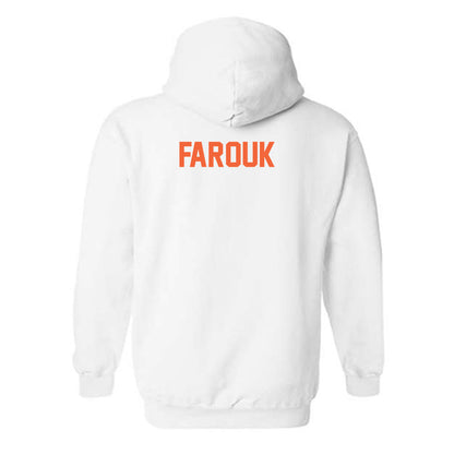 Miami - NCAA Men's Swimming & Diving : Mohamed Farouk - Classic Shersey Hooded Sweatshirt-1