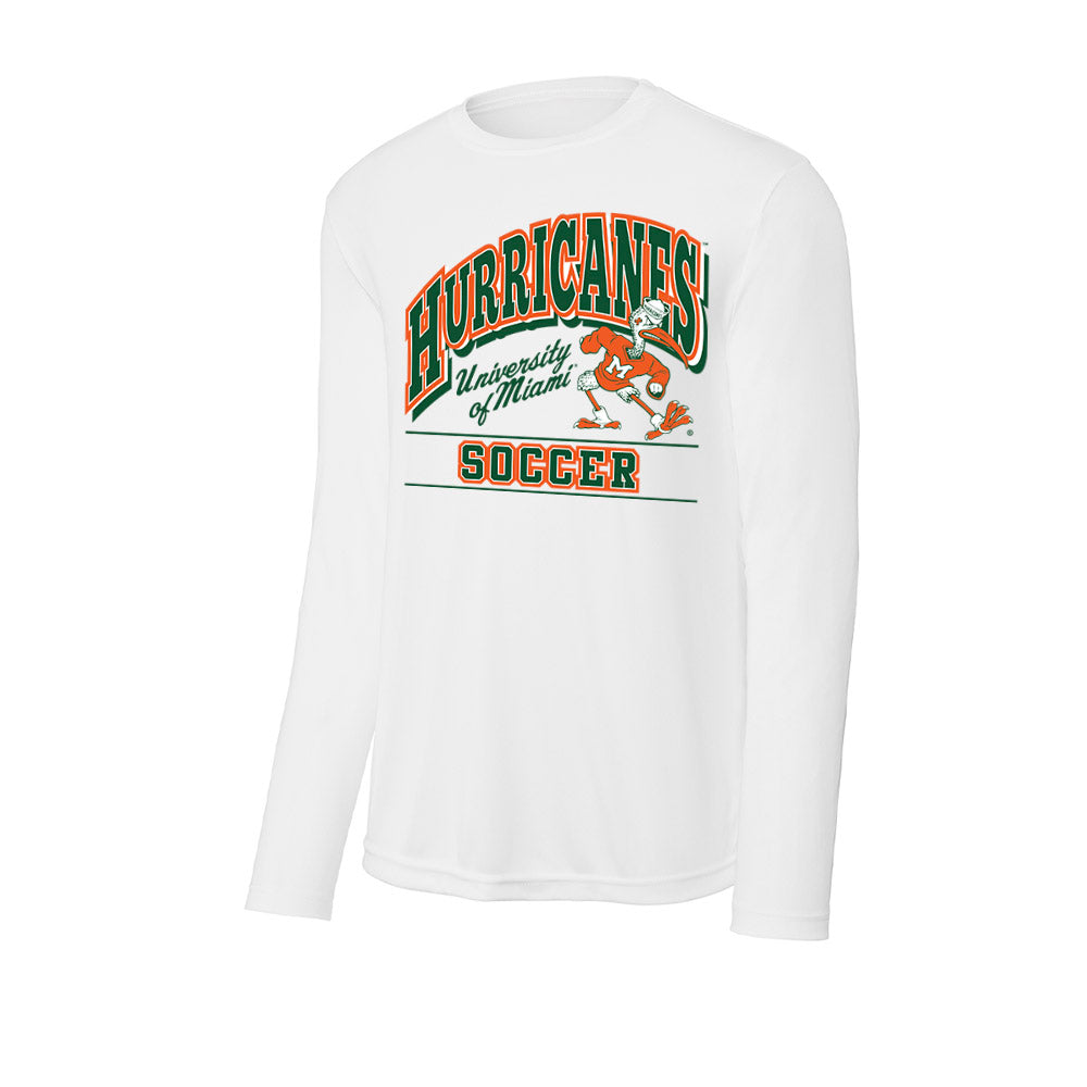 Miami - NCAA Women's Soccer : Tori Grambo - Classic Shersey Activewear Long Sleeve T-Shirt-0