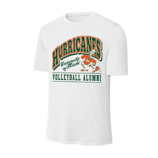 Miami - Women's Volleyball Alumni : Blair Fuentez - Classic Shersey Activewear T-Shirt-0