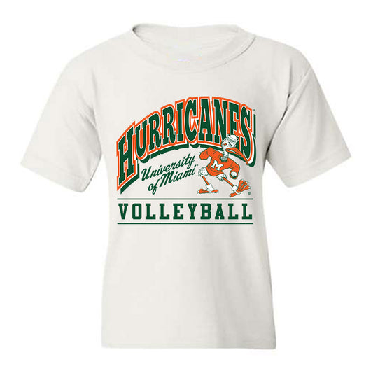 Miami - NCAA Women's Volleyball : Marla Valentin - Classic Shersey Youth T-Shirt