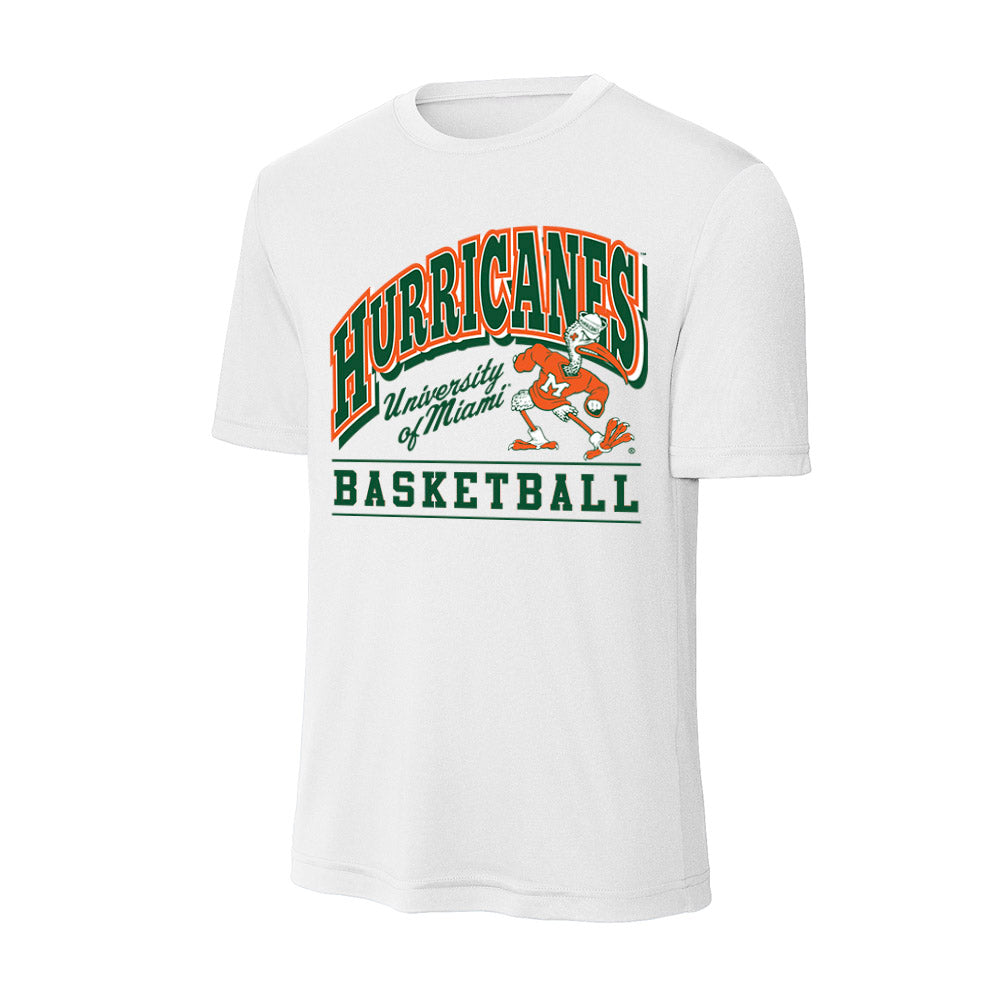 Miami - NCAA Men's Basketball : Tre Donaldson - Classic Shersey Activewear T-Shirt-0