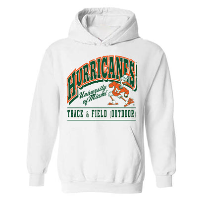 Miami - NCAA Women's Track & Field : Jemima Mills - Classic Shersey Hooded Sweatshirt-0