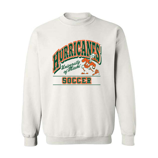 Miami - NCAA Women's Soccer : Amanda Peck - Classic Shersey Crewneck Sweatshirt-0