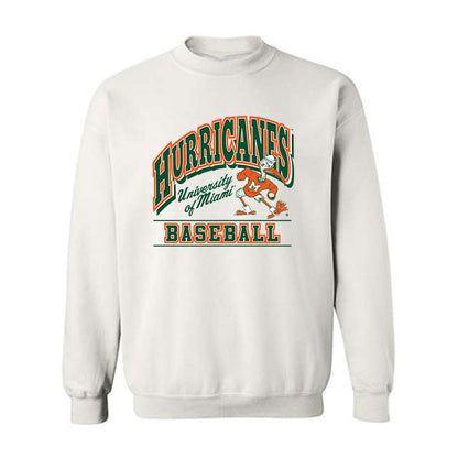 Miami - NCAA Baseball : Jake Ogden - Classic Shersey Crewneck Sweatshirt-0