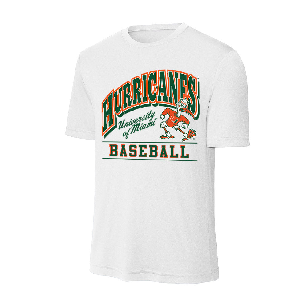 Miami - NCAA Baseball : Packy Bradley-Cooney - Classic Shersey Activewear T-Shirt-0