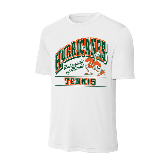 Miami - NCAA Women's Tennis : Qavia Lopez - Classic Shersey Activewear T-Shirt-0