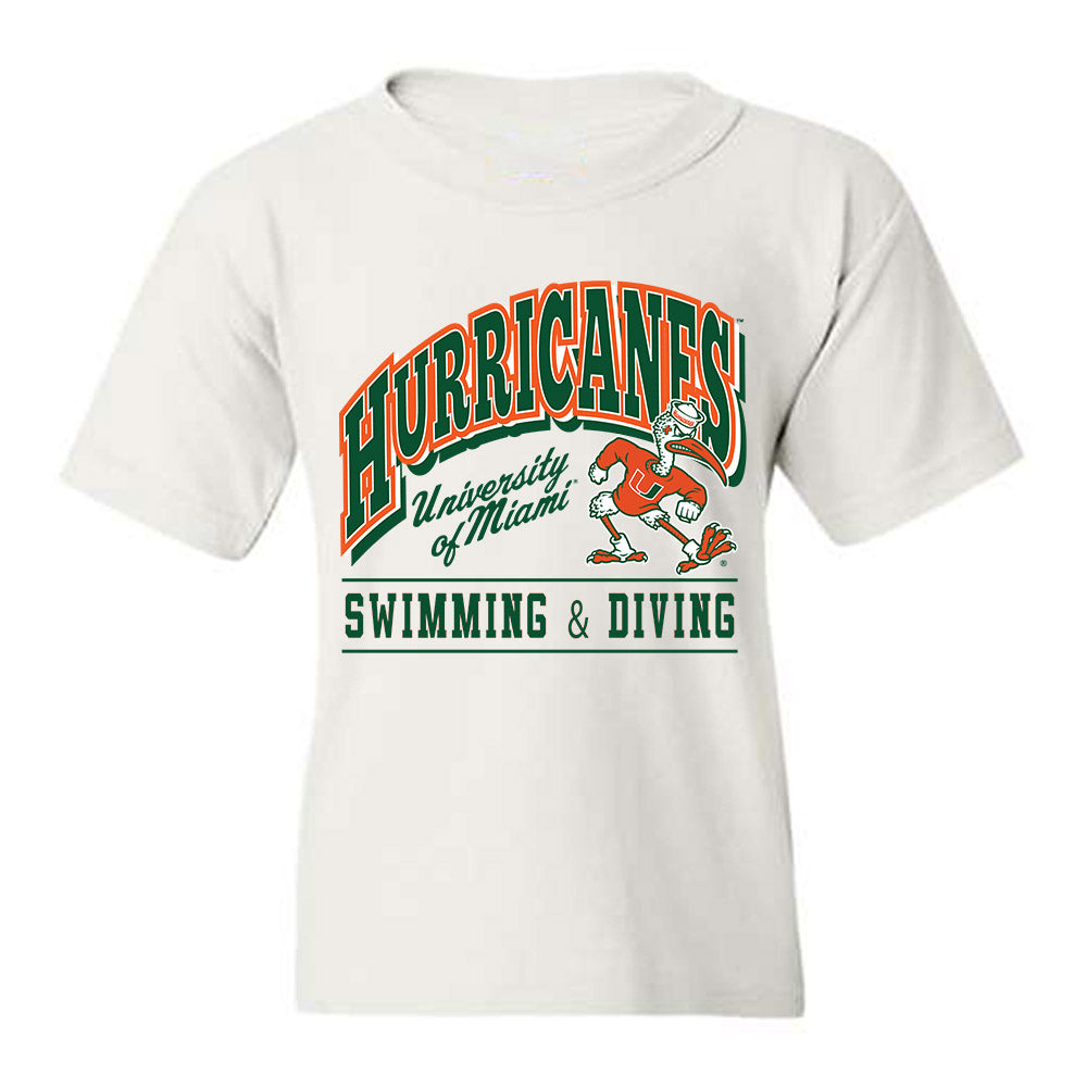 Miami - NCAA Women's Swimming & Diving : Carly Lahr - Classic Shersey Youth T-Shirt-0