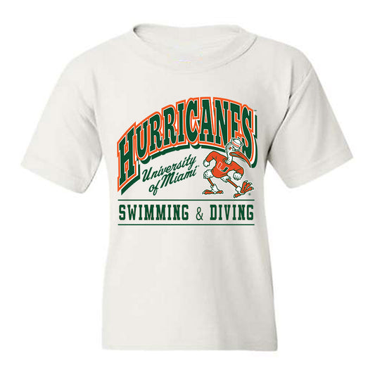 Miami - NCAA Women's Swimming & Diving : Carly Lahr - Classic Shersey Youth T-Shirt-0