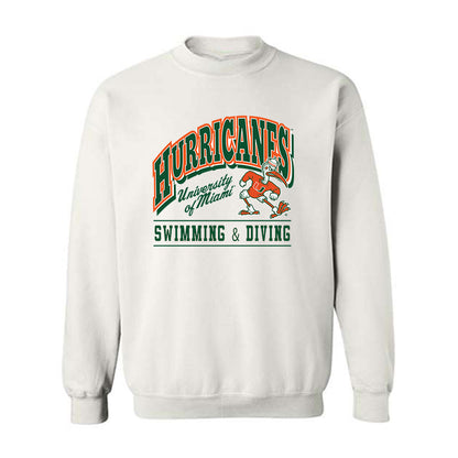 Miami - NCAA Women's Swimming & Diving : Kate Sommerstad - Classic Shersey Crewneck Sweatshirt-0