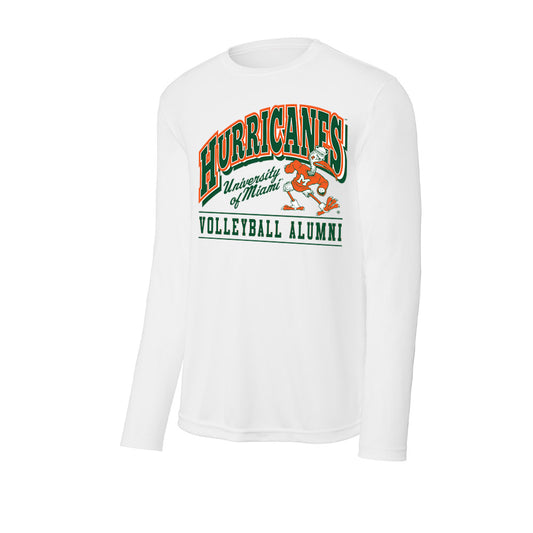 Miami - Women's Volleyball Alumni : Brooke McDermott - Classic Shersey Activewear Long Sleeve T-Shirt-0