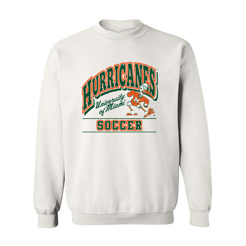 Miami - NCAA Women's Soccer : Eabha Omahony - Classic Shersey Crewneck Sweatshirt-0