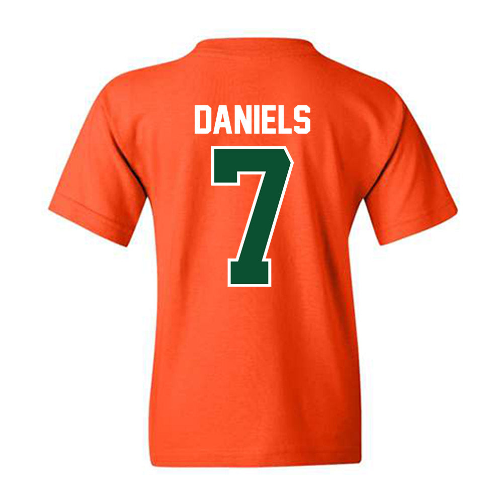 Miami - NCAA Football : CJ Daniels - Classic Shersey Youth T-Shirt-1