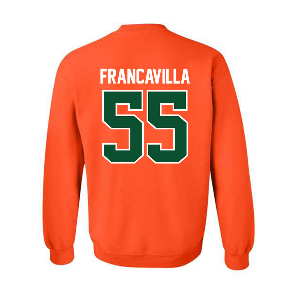 Miami - NCAA Football : Nino Francavilla - Classic Shersey Crewneck Sweatshirt-1