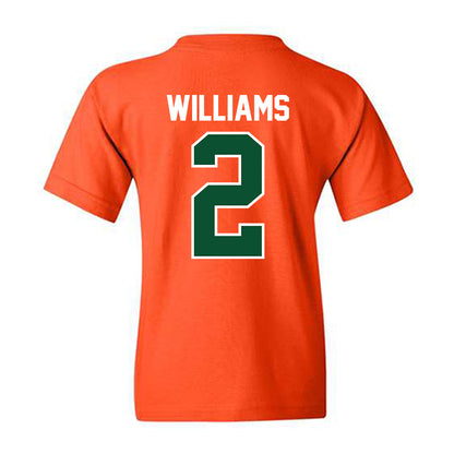 Miami - NCAA Baseball : Derek Williams - Classic Shersey Youth T-Shirt-1