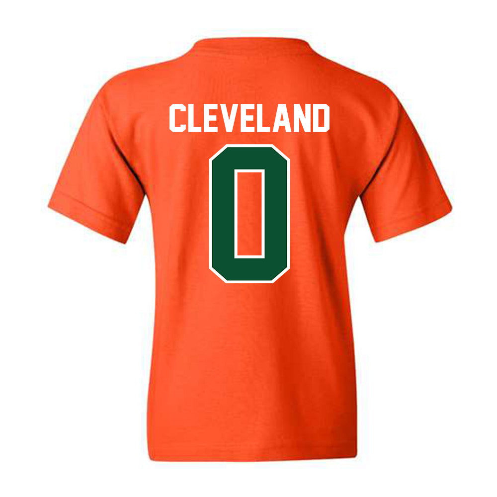 Miami - NCAA Men's Basketball : Matthew Cleveland - Classic Shersey Youth T-Shirt