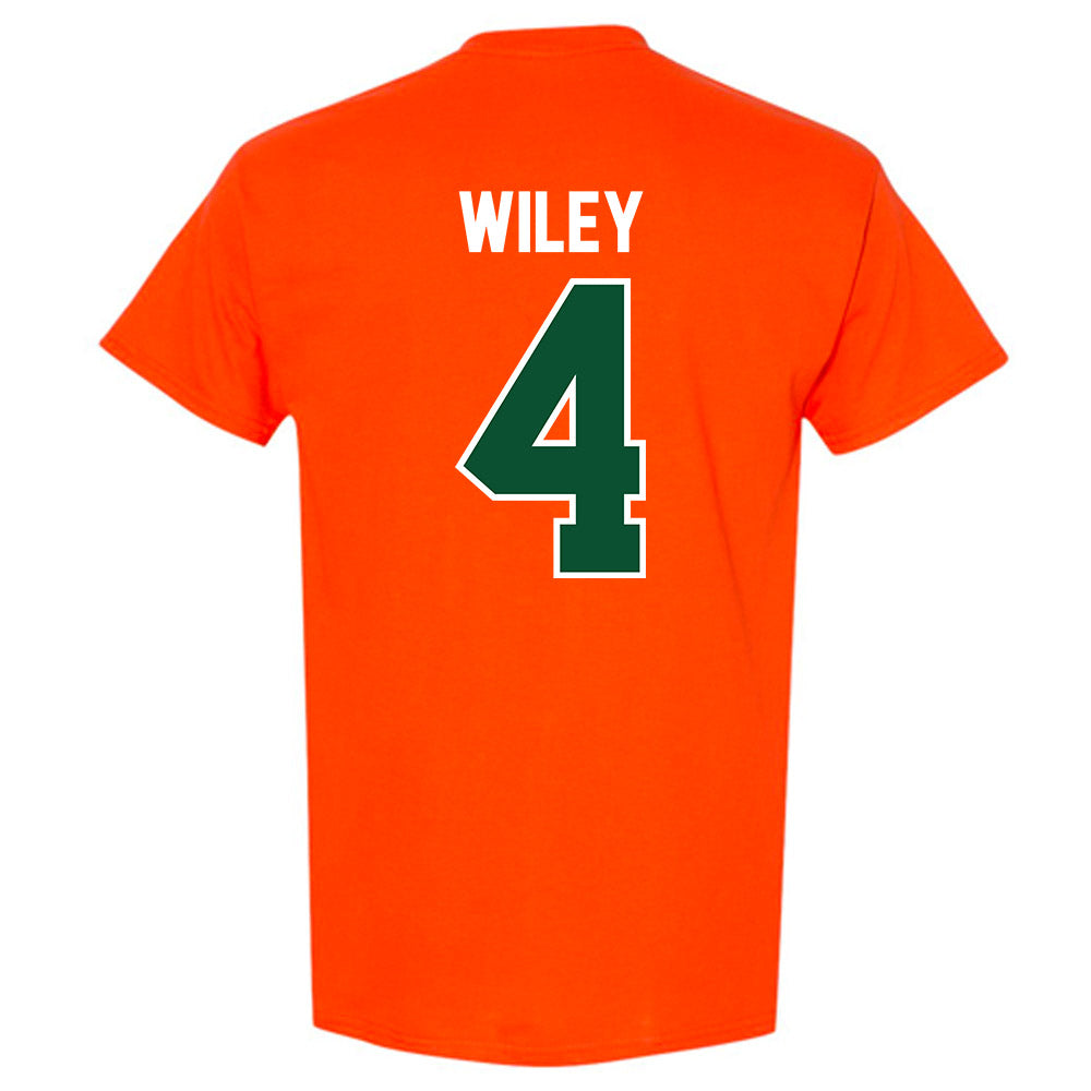 Miami - NCAA Women's Volleyball : Logan Wiley - Classic Shersey T-Shirt-1