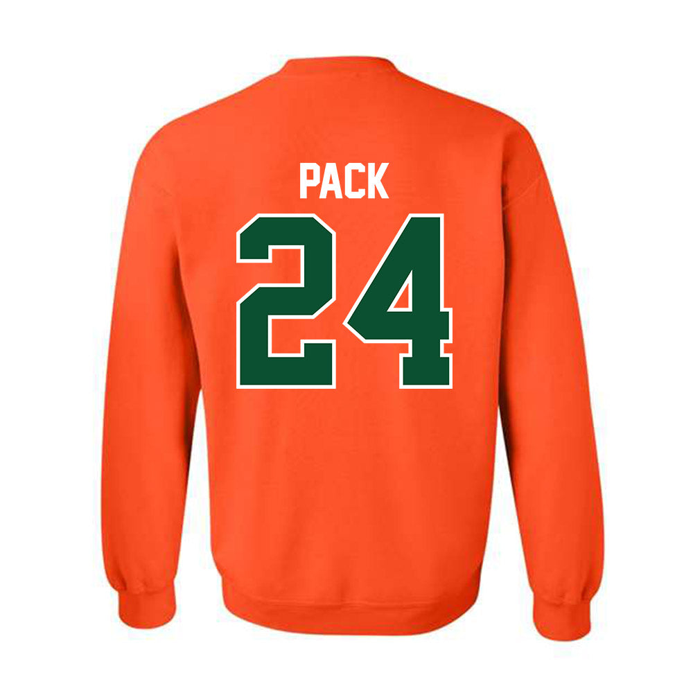 Miami - NCAA Men's Basketball : Nijel Pack - Classic Shersey Crewneck Sweatshirt