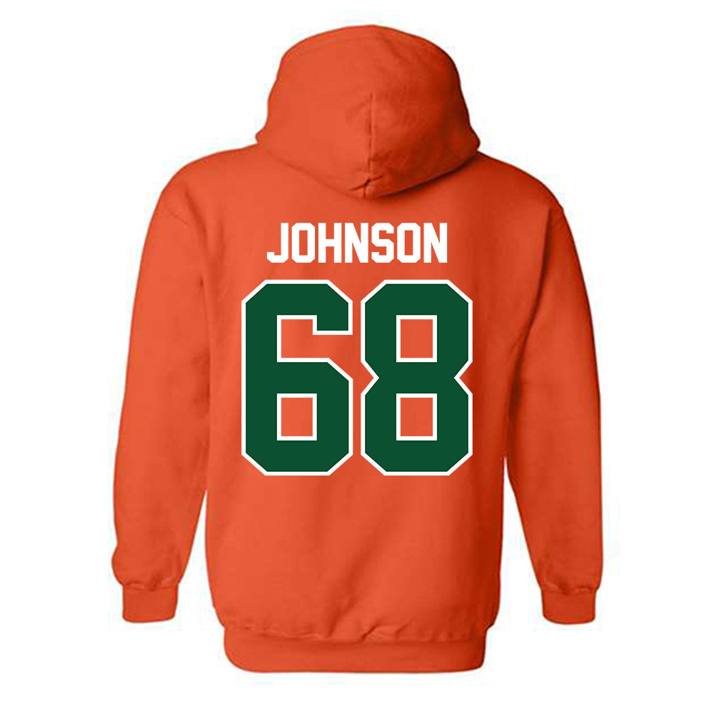 Miami - NCAA Football : Ian Johnson - Classic Shersey Hooded Sweatshirt