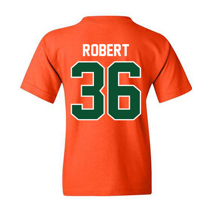 Miami - NCAA Baseball : Nick Robert - Classic Shersey Youth T-Shirt-1