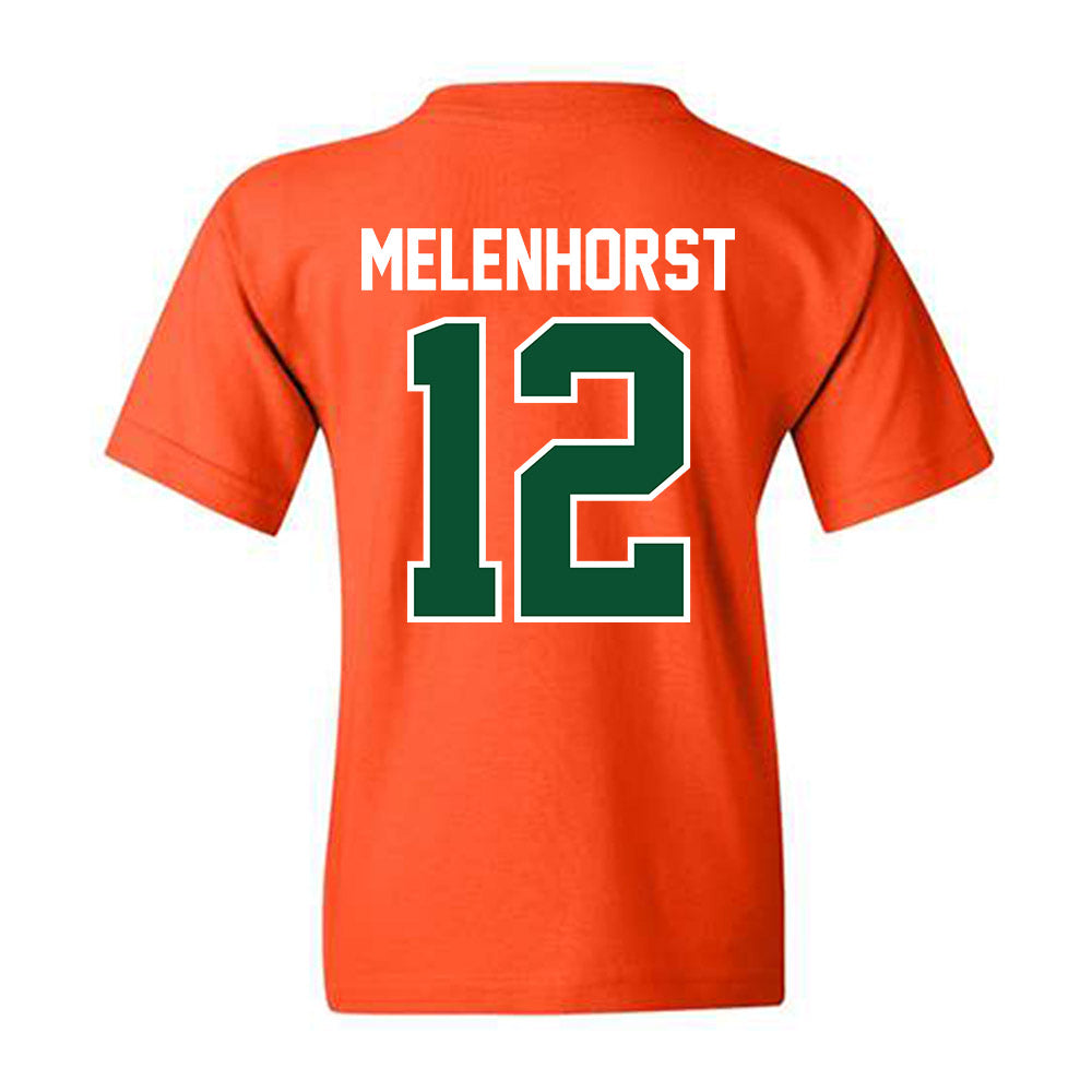 Miami - NCAA Women's Soccer : Teegan Melenhorst - Classic Shersey Youth T-Shirt-1