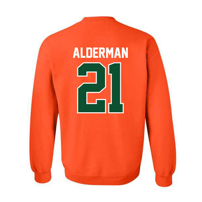 Miami - NCAA Football : Jaylin Alderman - Classic Shersey Crewneck Sweatshirt