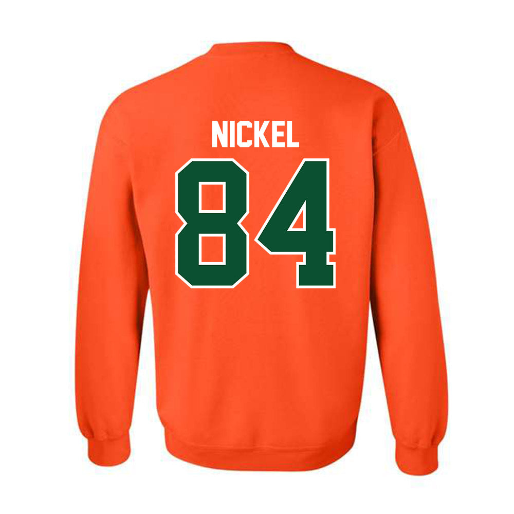 Miami - NCAA Football : Jack Nickel - Classic Shersey Crewneck Sweatshirt-1
