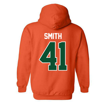 Miami - NCAA Football : Chase Smith - Classic Shersey Hooded Sweatshirt-1
