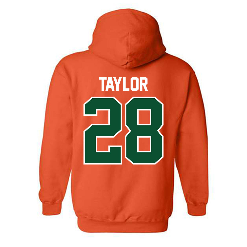 Miami - NCAA Football : Isaiah Taylor - Classic Shersey Hooded Sweatshirt-1