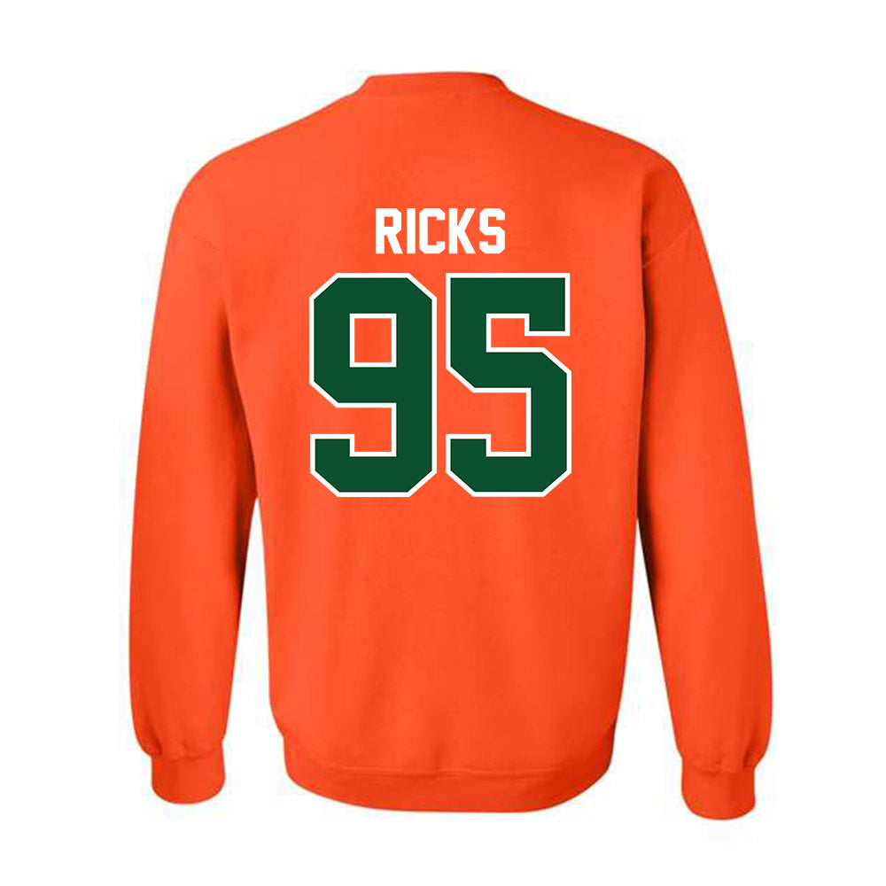 Miami - NCAA Football : Cooper Ricks - Classic Shersey Crewneck Sweatshirt