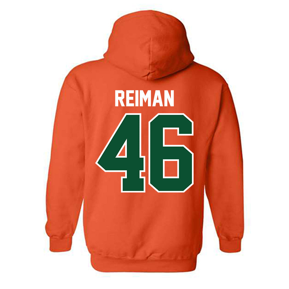 Miami - NCAA Football : Dylan Reiman - Classic Shersey Hooded Sweatshirt