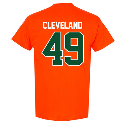 Miami - NCAA Baseball : Jackson Cleveland - Classic Shersey T-Shirt-1