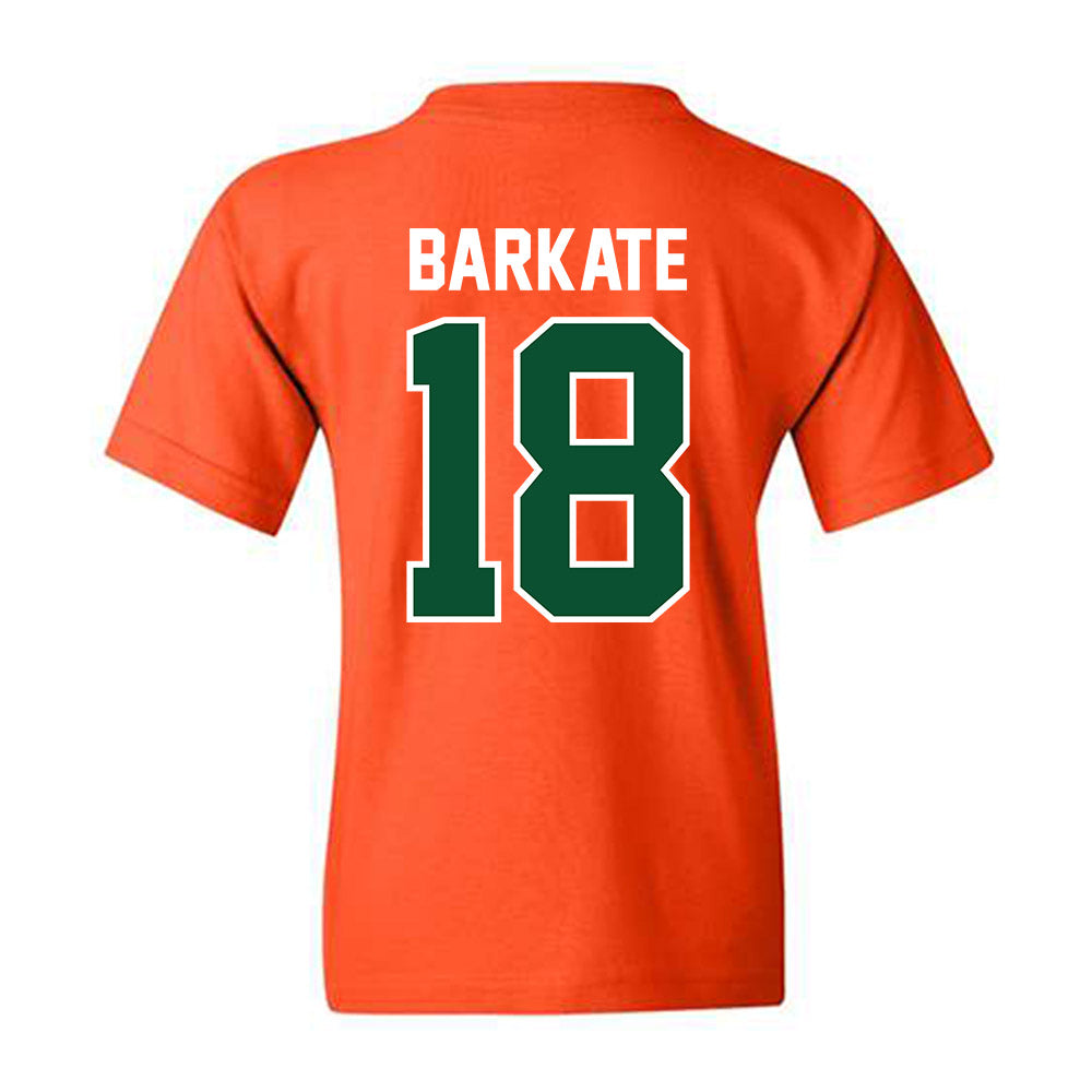 Miami - NCAA Football : Cooper Barkate - Classic Shersey Youth T-Shirt-1