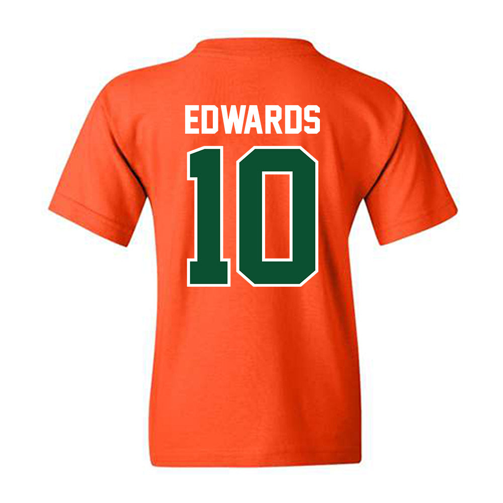 Miami - NCAA Women's Soccer : Julia Edwards - Classic Shersey Youth T-Shirt