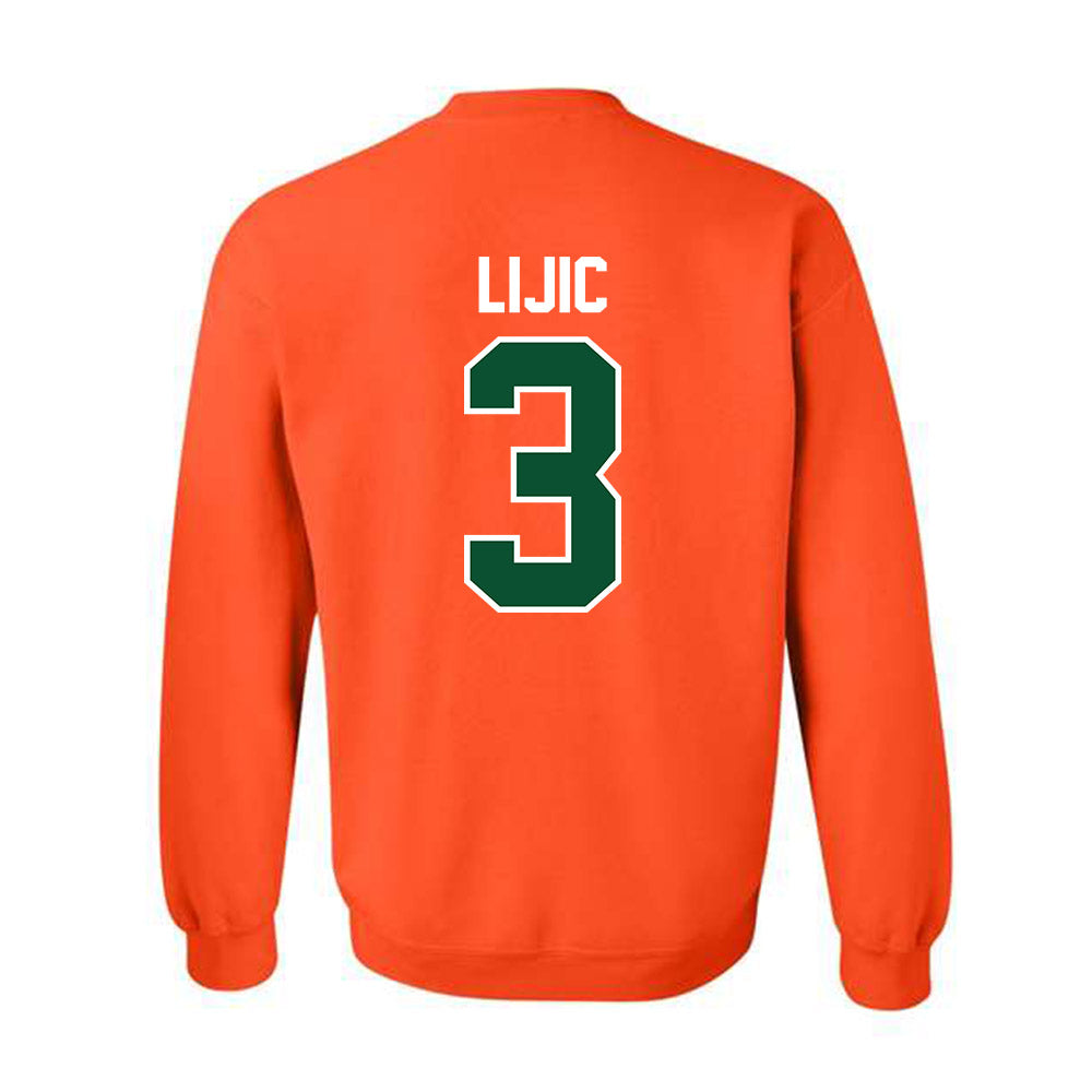 Miami - NCAA Women's Volleyball : Kate Lijic - Classic Shersey Crewneck Sweatshirt-1