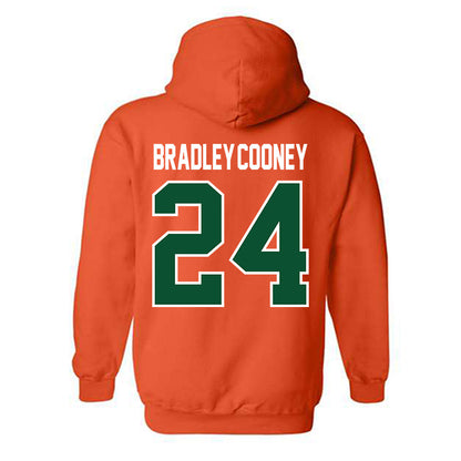 Miami - NCAA Baseball : Packy Bradley-Cooney - Classic Shersey Hooded Sweatshirt-1