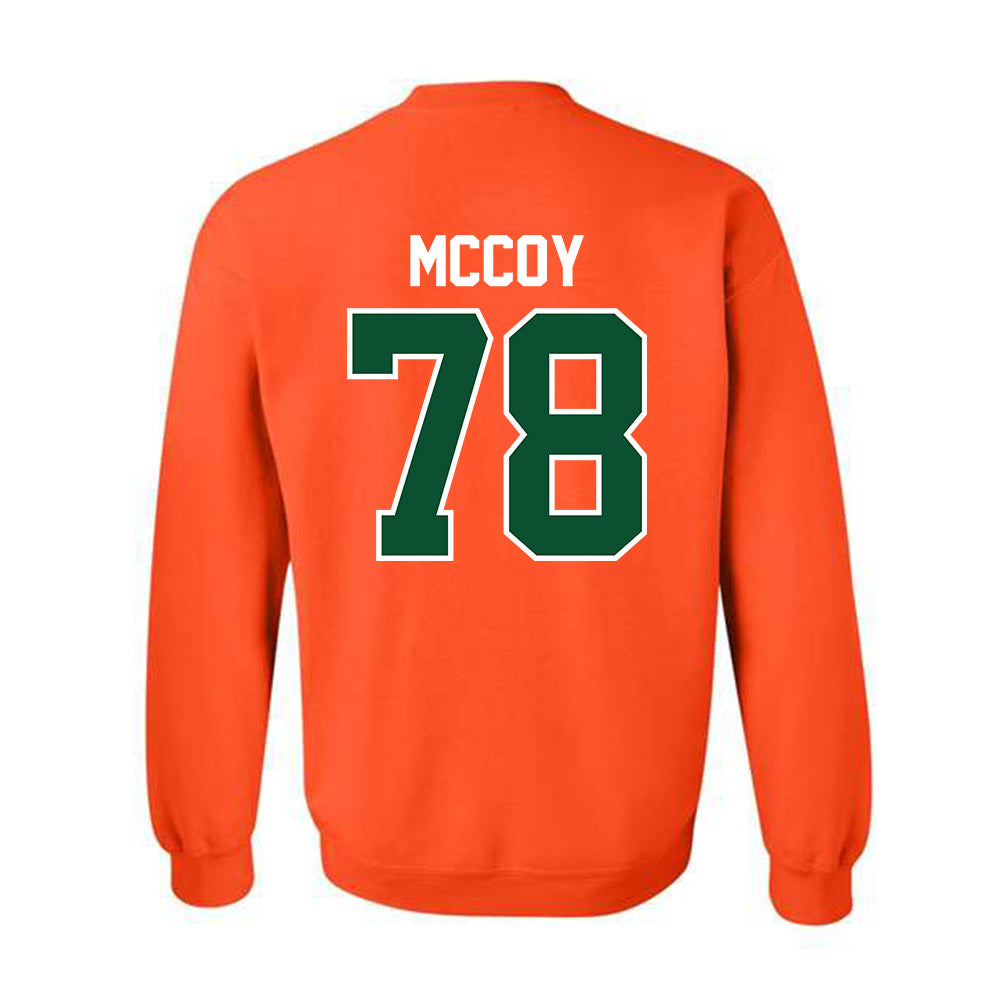 Miami - NCAA Football : Matthew McCoy - Classic Shersey Crewneck Sweatshirt-1