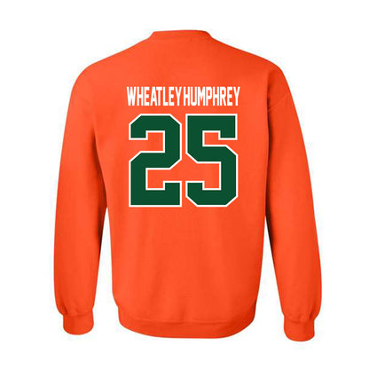 Miami - NCAA Football : Chris Wheatley-Humphrey - Classic Shersey Crewneck Sweatshirt-1