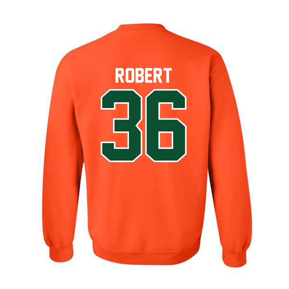 Miami - NCAA Baseball : Nick Robert - Classic Shersey Crewneck Sweatshirt-1
