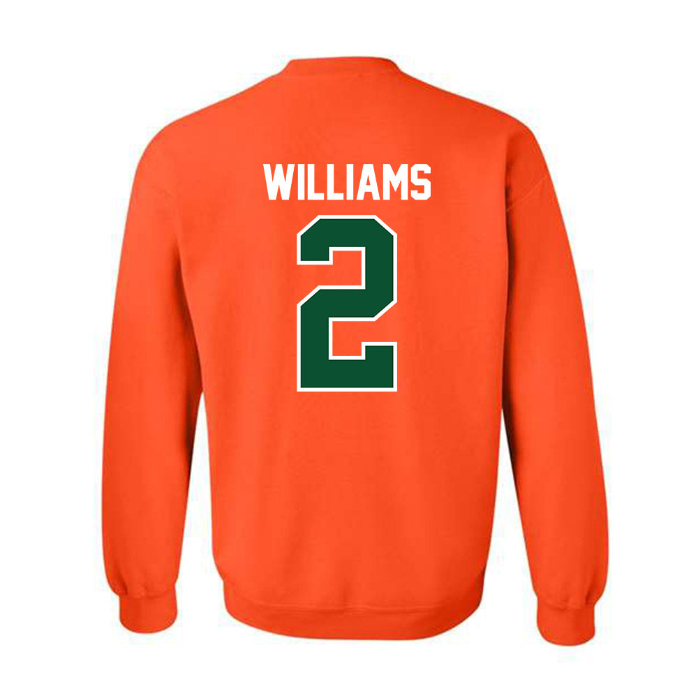 Miami - NCAA Baseball : Derek Williams - Classic Shersey Crewneck Sweatshirt-1