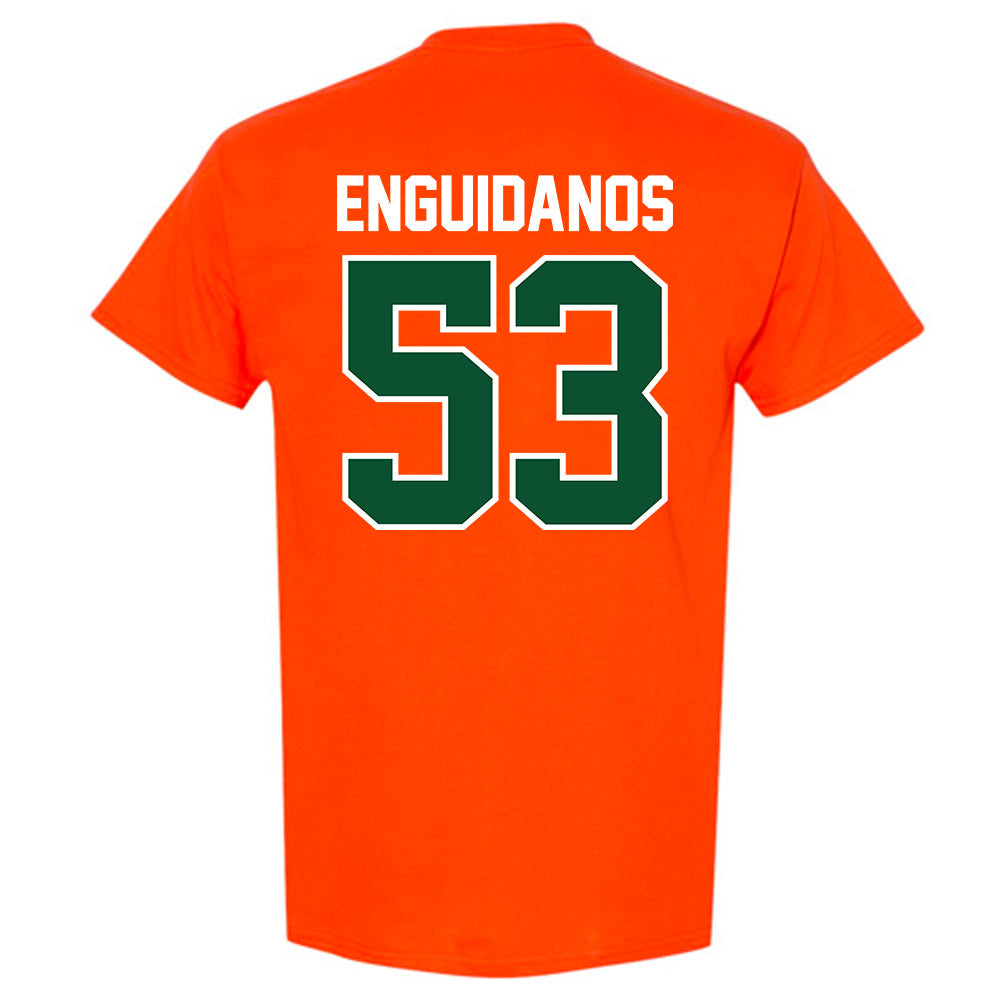 Miami - NCAA Football : Joey Enguidanos - Classic Shersey T-Shirt