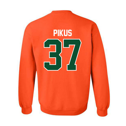 Miami - NCAA Football : Henry Pikus - Classic Shersey Crewneck Sweatshirt-1