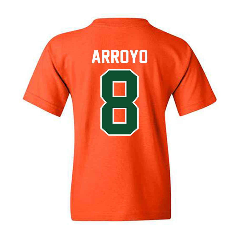 Miami - NCAA Football : Elijah Arroyo - Classic Shersey Youth T-Shirt-1