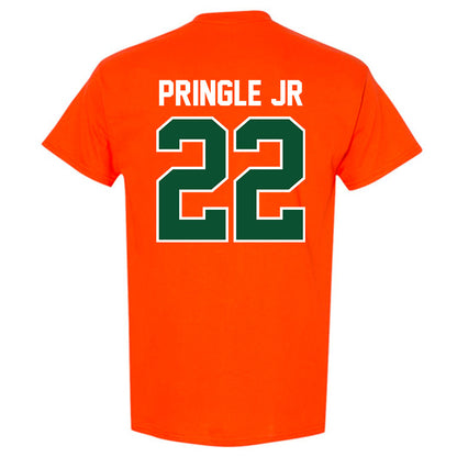 Miami - NCAA Football : Girard Pringle Jr - Classic Shersey T-Shirt-1