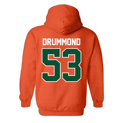 Miami - NCAA Baseball : Lj Drummond - Classic Shersey Hooded Sweatshirt-1