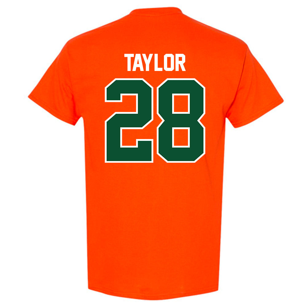 Miami - NCAA Football : Isaiah Taylor - Classic Shersey T-Shirt-1