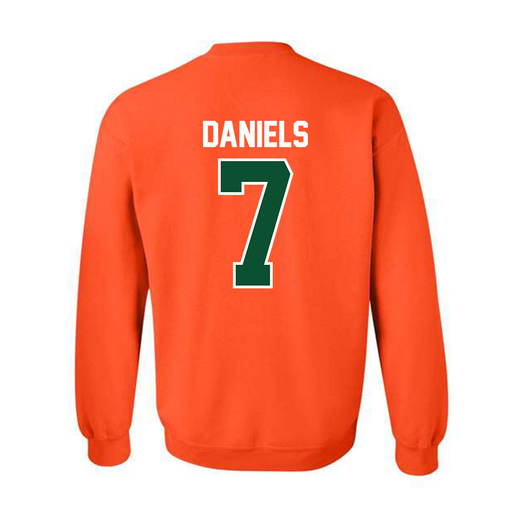 Miami - NCAA Football : CJ Daniels - Classic Shersey Crewneck Sweatshirt-1