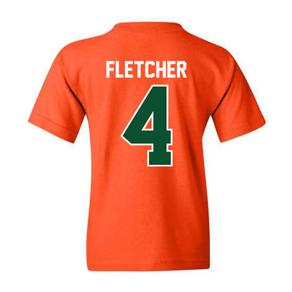 Miami - NCAA Football : Mark Fletcher - Classic Shersey Youth T-Shirt